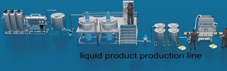 liquid production line
