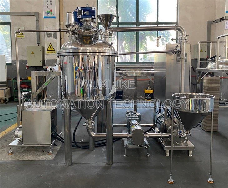 Mașină industrială de amestecare a lichidului de pulbere