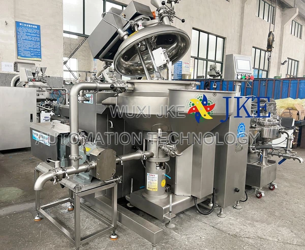 Sauce vacuum homogenizer Sauce vacuum homogenizer